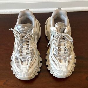 Balenciaga Track.2 Sneakers Ivory White EU 40 US 10 Chunky Designer Shoes